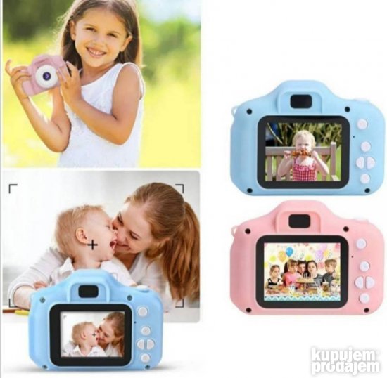 Deciji fotoaparat plavi - Slika 3