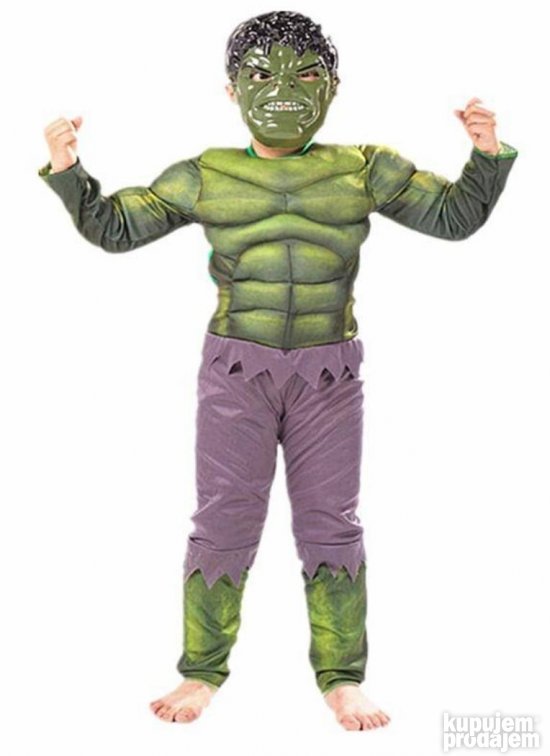 Deciji kostim Hulk velicina L