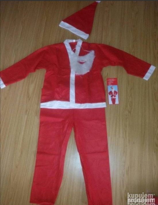 Deciji kostim deda mraz od 4 do 6 godina