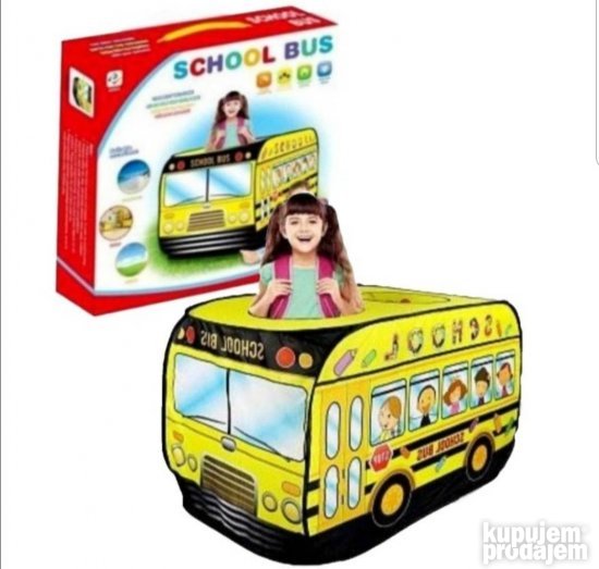Deciji sator skolski autobus Sator Deciji Sator
