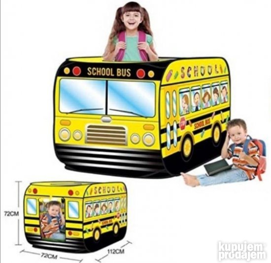 Deciji sator skolski autobus Sator Deciji Sator