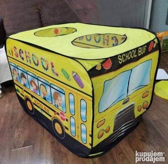 Deciji sator skolski autobus