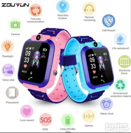 Deciji smart satic Pametan sat Smart sat za decu smart satic - Slika 3
