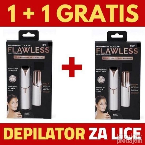 Depilator za lice 1i 1 GRATIS