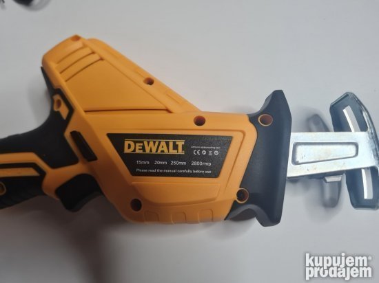 Dewalt aku testera lisicarka 48v dve baterije i 4 testere - Slika 4