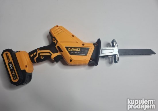 Dewalt aku testera lisicarka 48v dve baterije i 4 testere - Slika 6