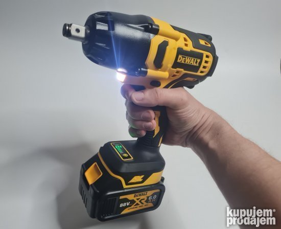 Dewalt aku udarni odvijac busilica srafilica 98Vi 6 gedora - Slika 9