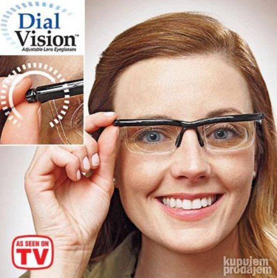 Dial Vision Univerzalne naocare sa podesivom dioptrijom - Slika 3