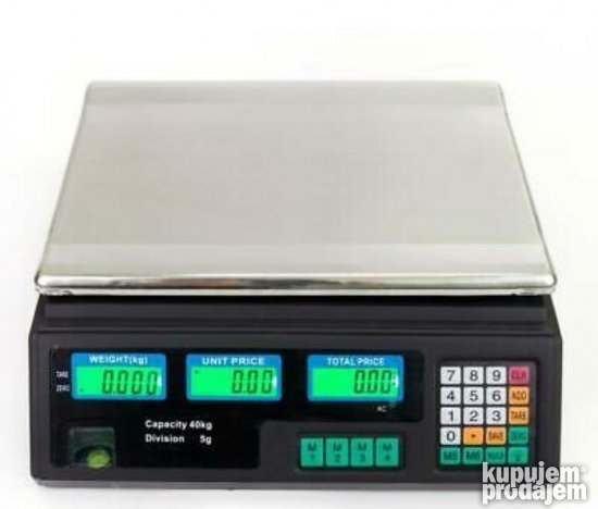 Digitalna Vaga do 40kg Vaga NOVO