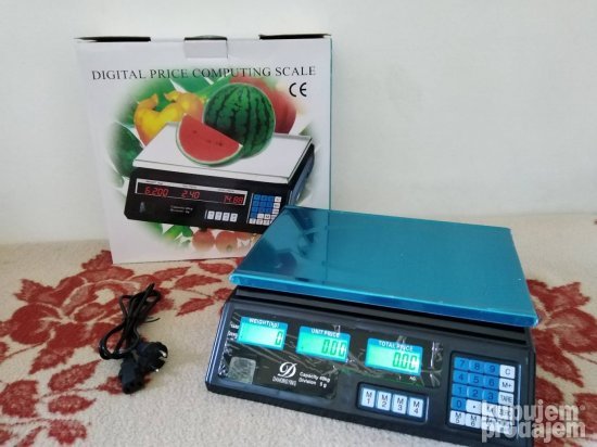 Digitalna vaga max 40kg novo