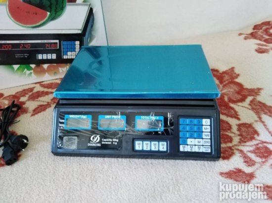 Digitalna vaga max 40kg novo