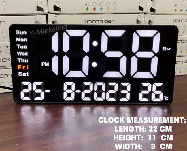 Digitalni LED Sat JH 2204 - Slika 3