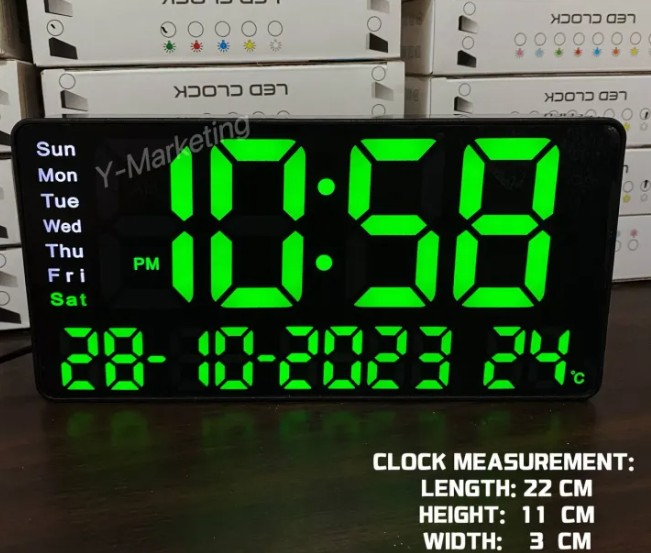 Digitalni LED Sat JH 2204 - Slika 4