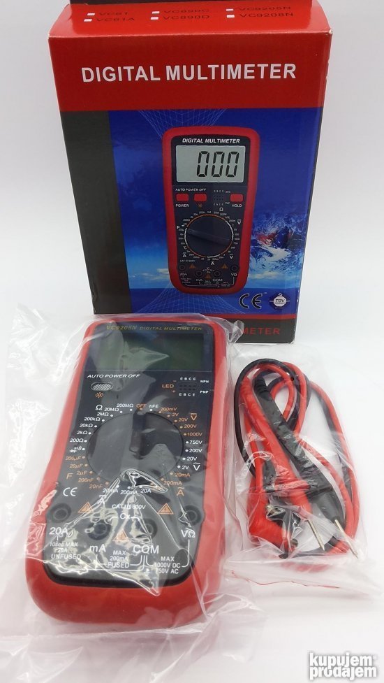 Digitalni MultimetarUnimer VC9205N NOVO MultimetarUnimer