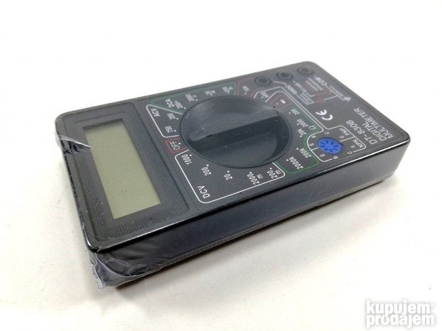 Digitalni Unimer Multimetar DT 830 B crni