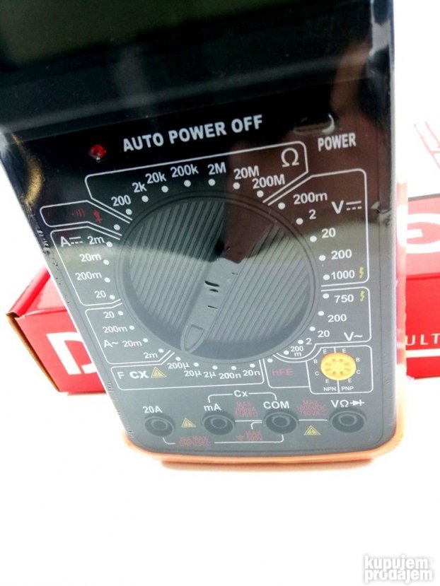 Digitalni Unimer Multimetar DT 9205 A
