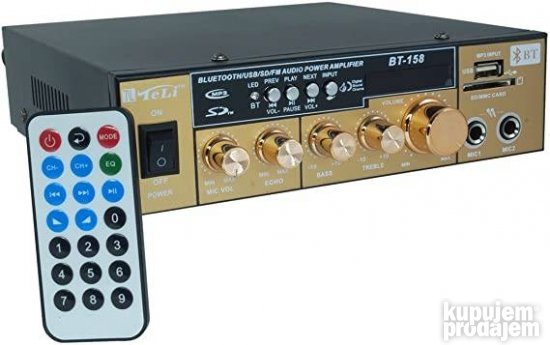 Digitalni stereo plejer BT 158A A