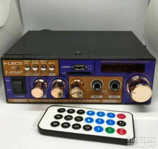 Digitalni stereo plejer BT 618 power amplifier