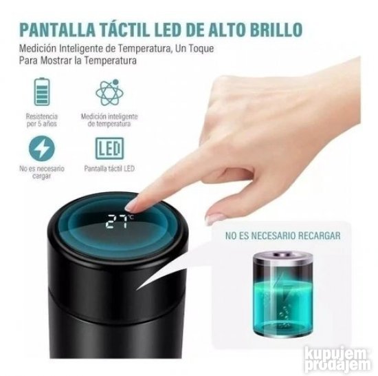 Digitalni termos 500ml nerdajuci celik