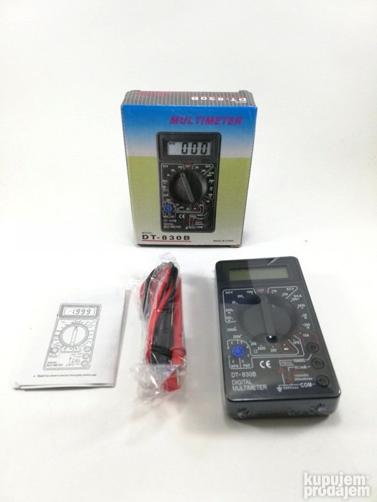 Digitalni unimetar DT 830 B sa meracem temperature - Slika 4