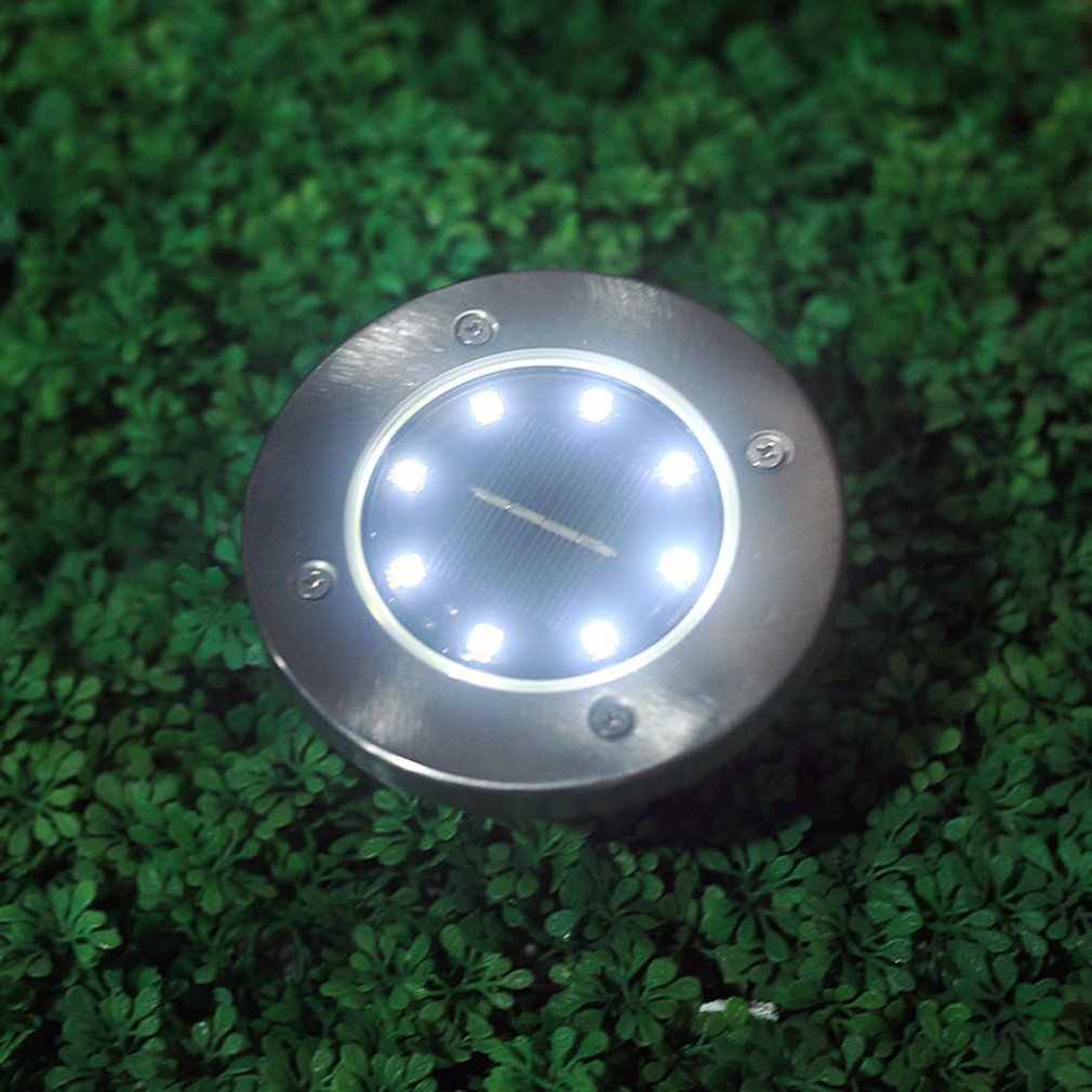 Disk solarne LED lampe ubodne 4 komada