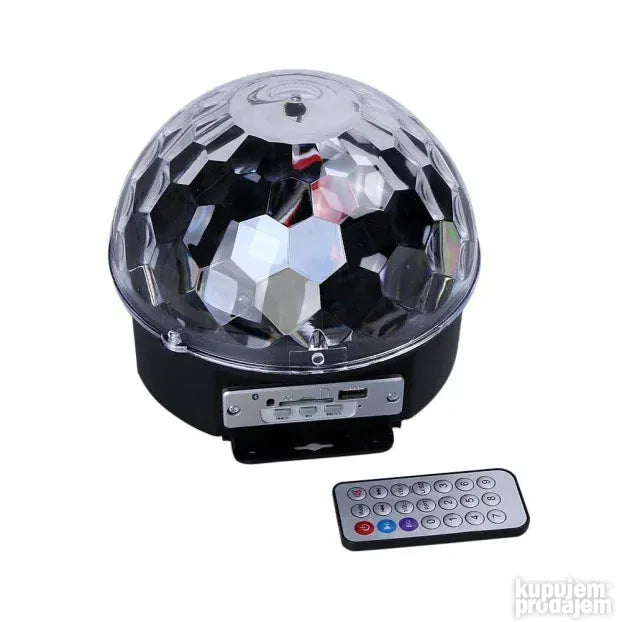 Disko kugla LED Mp3 SD card USB