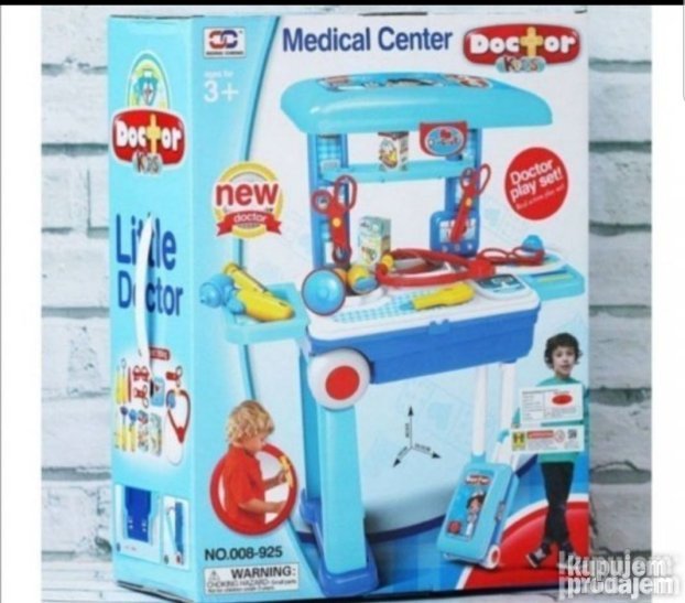 Doktorski set Doktorski set u koferu Medicinski set