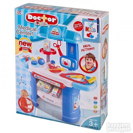 Doktorski set igracka Medicinski centarnovo