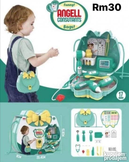 Doktorski set u koferu za male doktorke