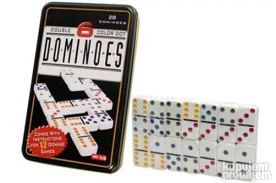 Domine Double 6 color