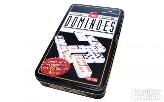 Domine Double 6 color