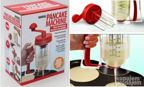 Dozer Dozer za palacinke i mafine RUCNI MIKSER dozer NOVO