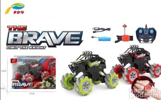 Drift dzip na daljinski ili pokret ruke brave