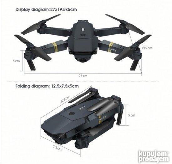 Dron 998 Kvadrokopter sa HD kamerom 1080P rez bat Dron 998 Kvadrokopter sa HD kamerom 1080P rez bat - Slika 4