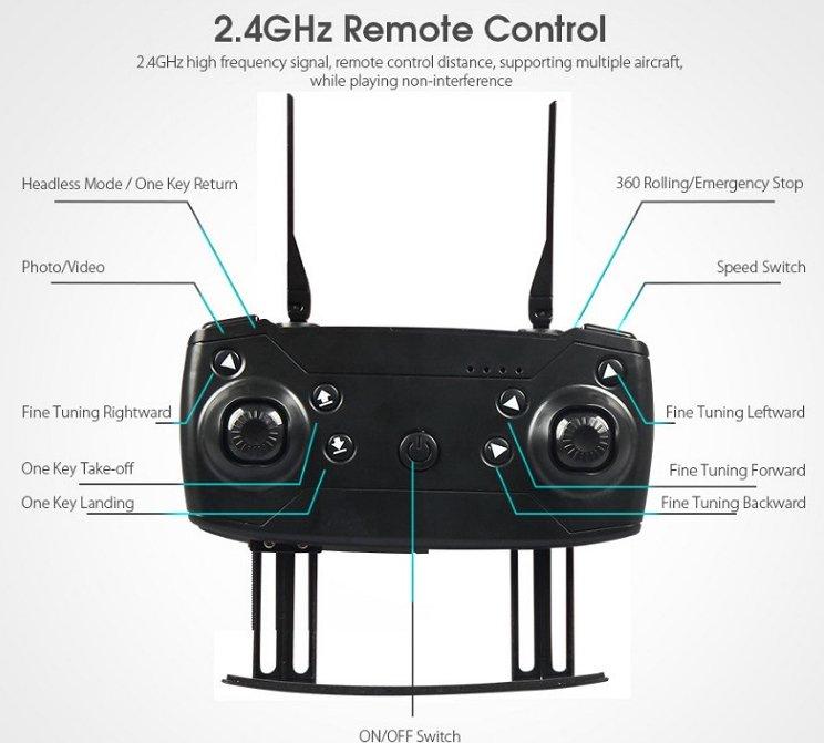 Dron 998 Pro Dron sa HD kamerom Dron 998 Pro Dron sa HD kamerom - Slika 7