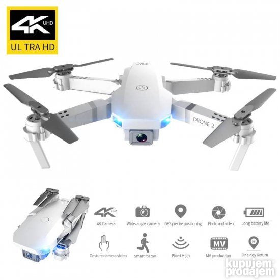Dron E 59 sa 4K kamerom HD