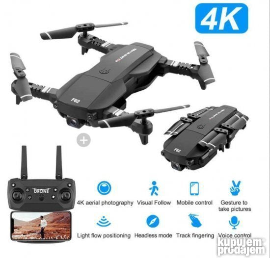 Dron F62 4K HD kamera Vrhunski dron sa 2 kamere