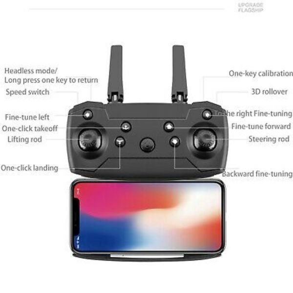 Dron S89 4K HD dvostruka kamera