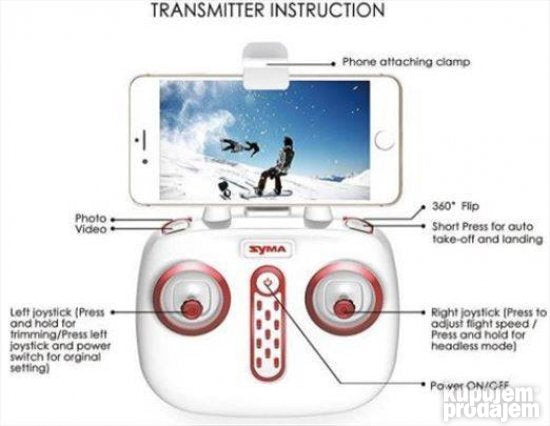 Dron Syma X25W dron kvadrokopter