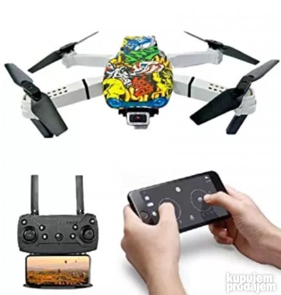 Dron sa 2 Kamere k9 - Slika 3