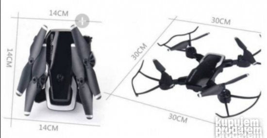 Dron sa kamerom LF 609 720p HD kamera