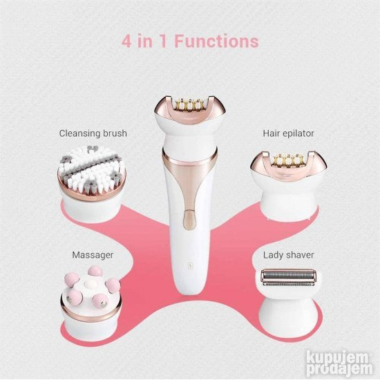 Dsp 4in1 epilator mini elektricni brijac - Slika 4