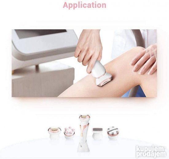 Dsp 4in1 epilator mini elektricni brijac - Slika 7