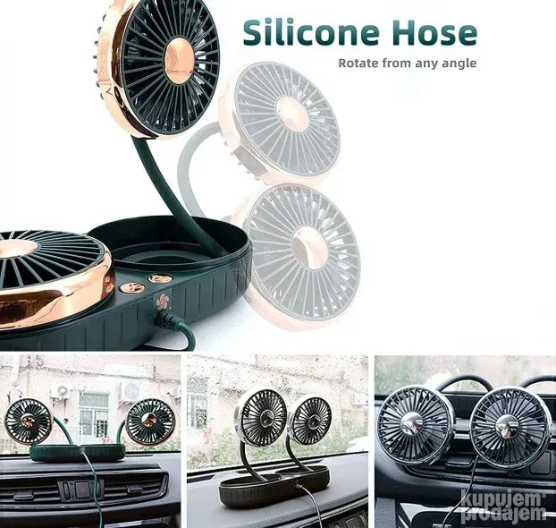 Dupli ventilator za auto F303