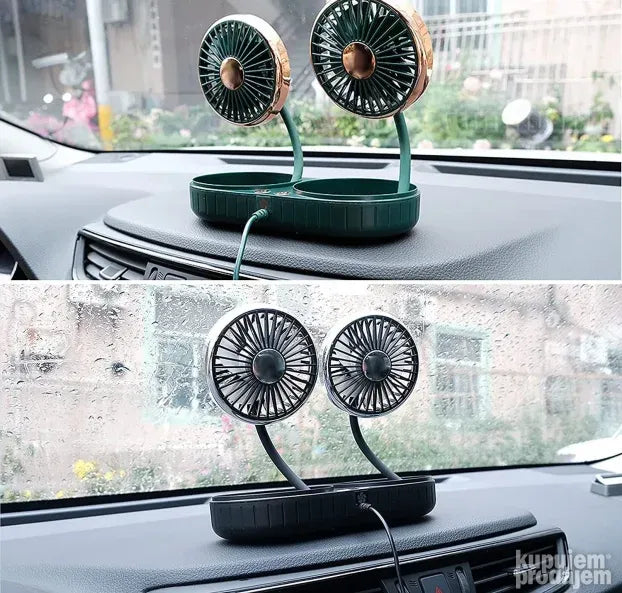 Dupli ventilator za auto F303 - Slika 8