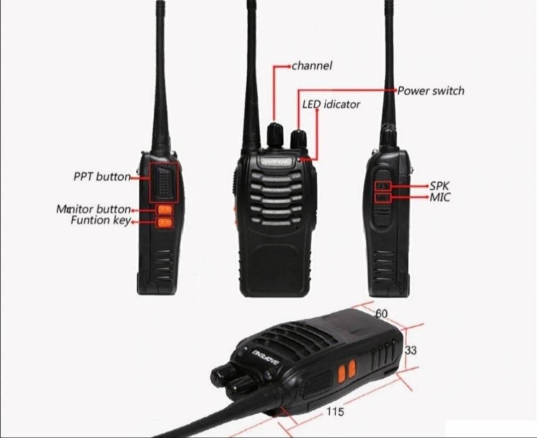 Dve radio stanice BF888 Dve radio stanice BF888