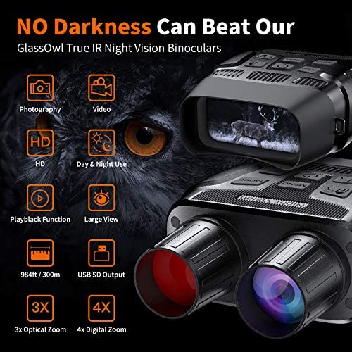 Dvogled Night Vision 400m NV 400B