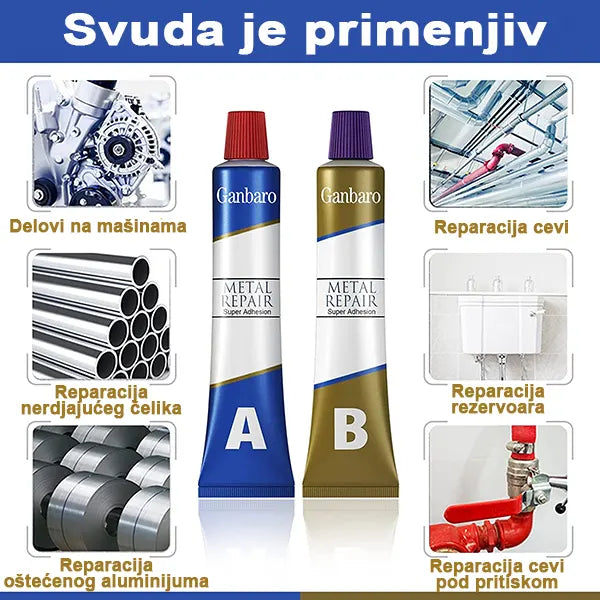 Dvokomponentni lepak za metal - Slika 12