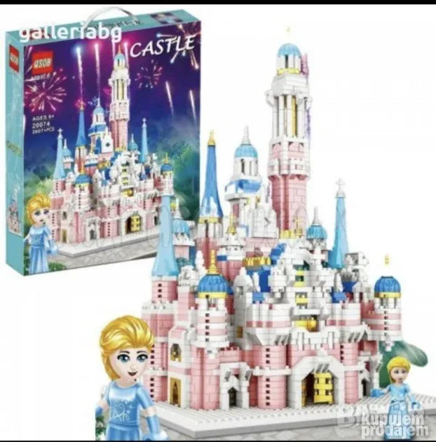 Dvorac Frozen 2607 Delova i Princeza