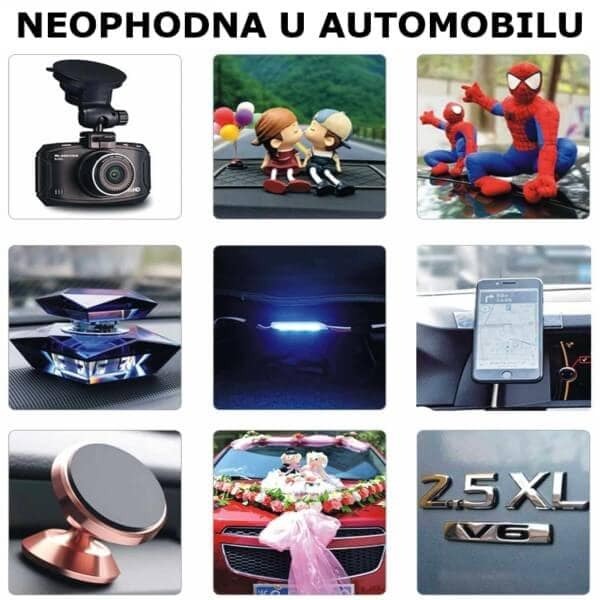 Dvostrana silikonska lepljiva traka 3 komada za 990 dinara
